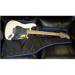 GUITAR TONE WHITE ELECTRIC, WITH SOFT CASE