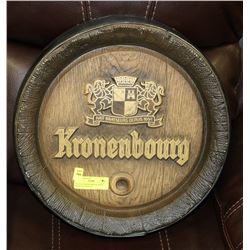 VINTAGE KRONENBOURG BEER MANCAVE DISPLAY