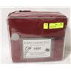 Image 1 : BAMBOO COMFORT PLUS KING SIZE BURGUNDY 1800