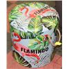 Image 1 : NEW LARGE FLAMINGOS STORAGE STOOL