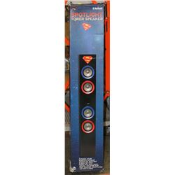 IHIP SUPERMAN SPOTLIGHT TOWER SPEAKER BLUETOOTH.