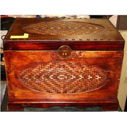 WOODEN STORAGE CHEST
