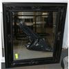 Image 1 : BLACK FRAMED MIRROR