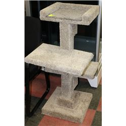 4-TIER 2-TONE CAT TREE.
