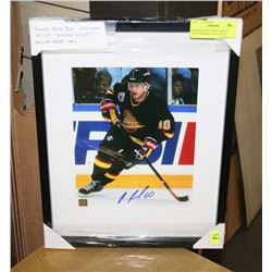 FRAMED PAVEL BURE SIGNED AUTOGRAPHED PHOTO WITH