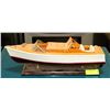 Image 1 : VINTAGE WOODEN SPEEDBOAT