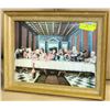 Image 1 : 3D LAST SUPPER 19" X 16"