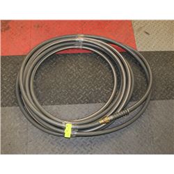 50' VINYL WATER HOSE WITH BRASS FITTINGS -7/8"