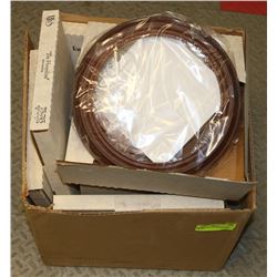 BOX OF NEW COLLECTOR PLATE FRAMES