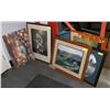 Image 1 : ESTATE LOT OF 6 ASSORTED PICTURES