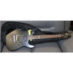 GUITAR LTD BLACK ELECTRIC, WITH SOFT CASE