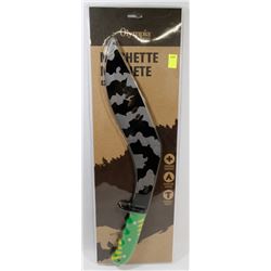NEW! 19" MACHETTE WITH NYLON SHEATH - ON CHOICE