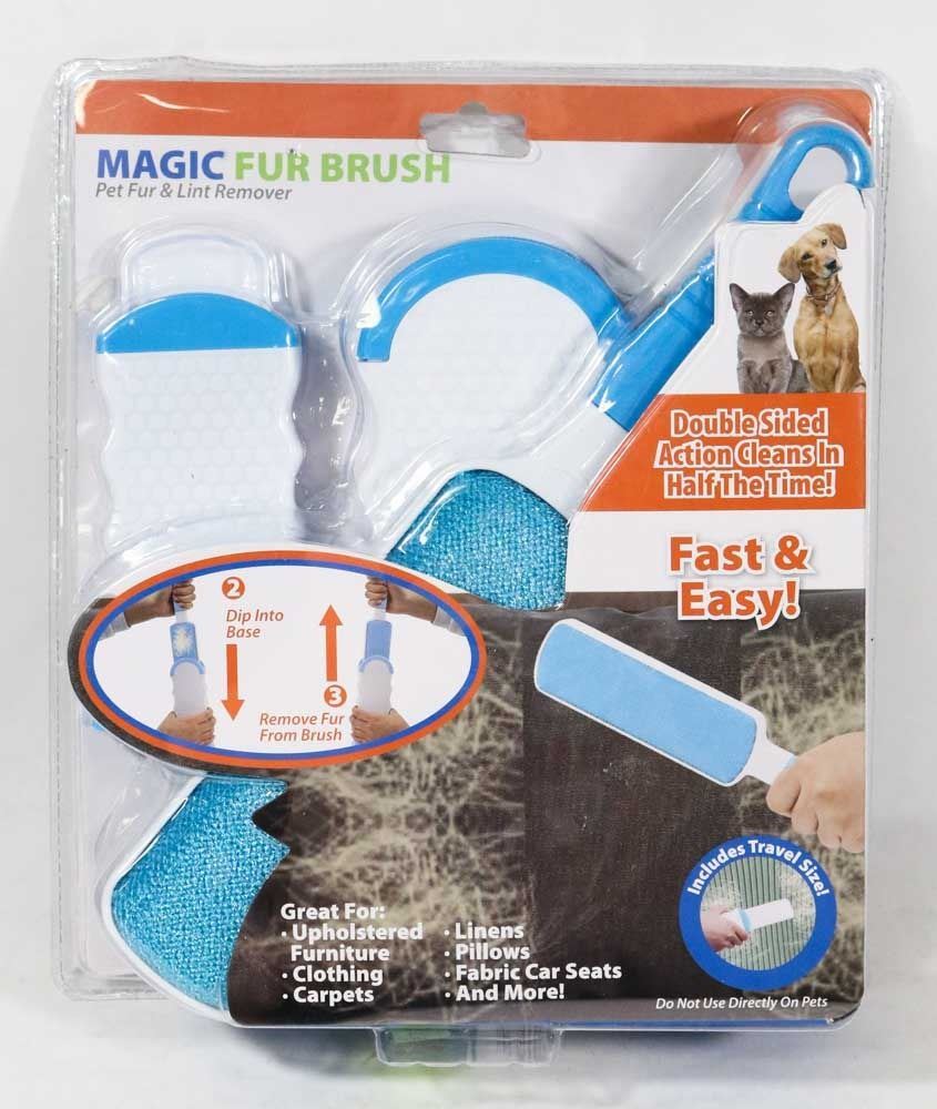 NEW! MAGIC FUR BRUSH PET FUR & LINT REMOVER