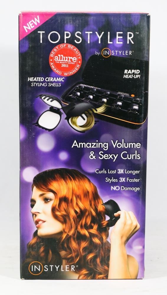 NEW! TOPSTYLER HEATED CERAMIC STYLING SHELLS