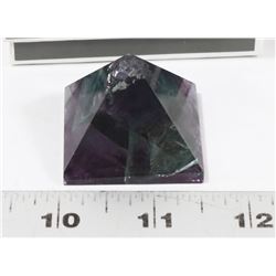 MULTI COLORED HEALING CRYSTAL PYRAMID