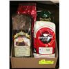 Image 1 : FLAT OF 4 ASSORTED GOURMET COFFEES