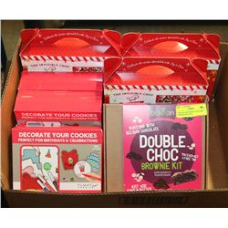 CASE OF 6 DECORATE YOUR OWN COOKIES KITS INCL