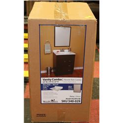 WOOD CRAFTERS VANITY COMBO NEW IN BOX.