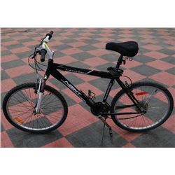 CYCLONE NEXT 21 SPEED MENS MOUNTAIN BIKE, WITH