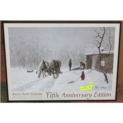 ALLEN SAPP PRINT 24"X18".