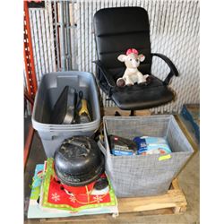 PALLET OF ESTATE MISC.