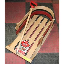 WOODEN CHILDS SLEIGH
