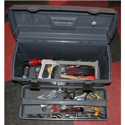 LARGE FLAMBEAU TOOLBOX WITH TOOLS