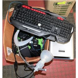 BOX OF ASSORTED OFFICE SUPPLIES