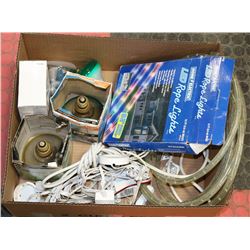 BOX W/15 FT LED MULTI-COLOUR ROPE LIGHTS