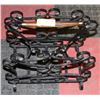 Image 1 : LARGE HEAVY WROUGHT IRON MAGAZINE RACK