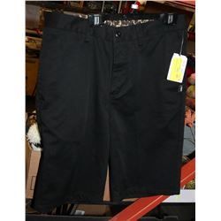NEW AV78 SHORTS, BLACK SIZE 30