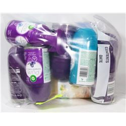 BAG OF ASSORTED AIR WICK AIR FRESHENERS
