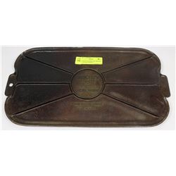 VINTAGE WAGNER'S 1891 ORIGINAL 17” DOUBLE GRIDDLE.