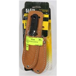 2 KLEIN SPLICER'S KNIFES & HOLDERS