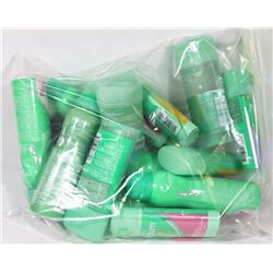 BAG OF ASSORTED MITCHUM ANTIPERSPIRANT.