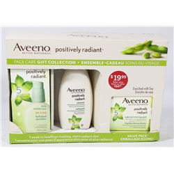 AVEENO POSITIVELY RADIANT FACE CARE GIFT