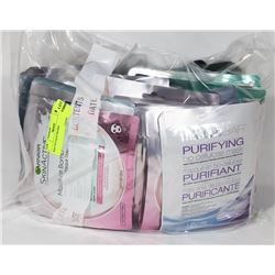 BAG OF FACE MASKS.