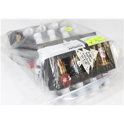 5 PACKS OF GOURMET COFFEE TOPPINGS.