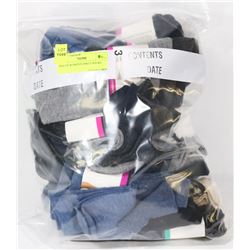 BAG OF WOMEN'S ANKLE SOCKS.