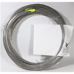 25LB ROLL OF STAINLESS STEEL GRADE T304 WIRE