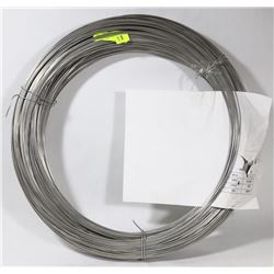 25LB ROLL OF STAINLESS STEEL GRADE T304 WIRE