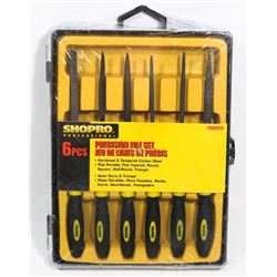 NEW! 6PC PRECISION FILE SET