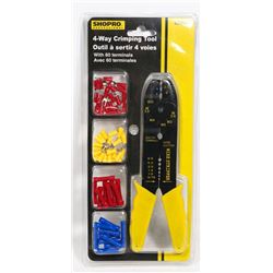 NEW! 4-WAY CRIMPING TOOL