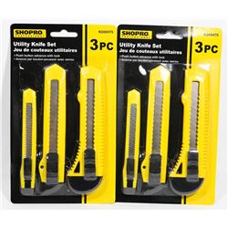 NEW! 6PC UTILITY KNIFE SET