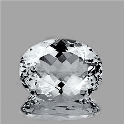 NATURAL WHITE AQUAMARINE 5.12 Cts - FL