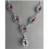 Image 2 : SPECTACULAR 71 CT NATURAL RUBY NECKLACE.