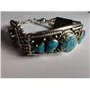Image 1 : Tibet Hand Made Turquoise & Coral Bracelet