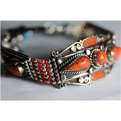 Tibet Hand Made Coral Bracelet