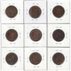 Image 2 : Canada Lot of 9 Better Grade Large Cents