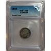 Image 1 : Canada 1858 Silver 10 Cent Small Date ICG G6